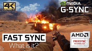 GSync VS FreeSync VS FastSync VS VSync  Tearing e Input Lag [upl. by Curcio]