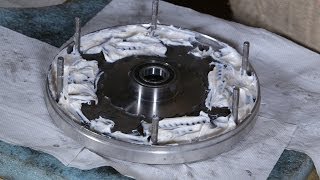 How to regrease the Ferrari 348 amp 355 flywheel [upl. by Aicilyhp790]