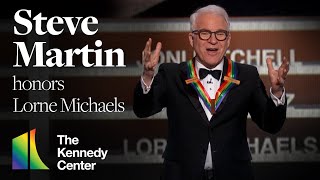 Steve Martin honors Lorne Michaels  44th Kennedy Center Honors [upl. by Ttennej]