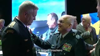 Melhores momentos da entrega do Gripen Brasileiro [upl. by Einolem]