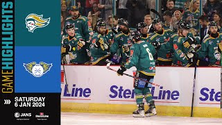 HIGHLIGHTS Stena Line Belfast Giants vs Fife Flyers [upl. by Ahsemal]