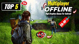 TOP 5 Multiplayer COOP Games For Android 2024 🤯 Play With Friends  Online  Multiplayer [upl. by Caravette359]