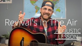 Bethel Music  Revivals In The Air  Acoustic Guitar LessonTutorial EASY [upl. by Volin]