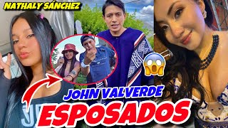 JOHN VALVERDE ESPOSADO CON NATHALY SÁNCHEZ ELY GUAMINGA EN EVENTOS [upl. by Ecirpak]