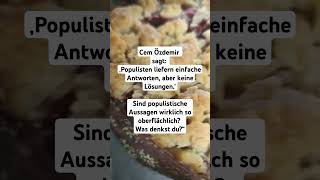 Ist Populismus gut politik cdu spd afd csu grüne bsw cookies linke fdp [upl. by Llebpmac]