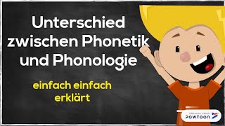 Der Unterschied zwischen Phonetik und Phonologie [upl. by Sparrow674]