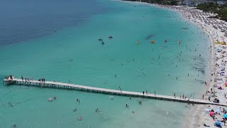 Alcudia Beach by Drone at Mallorca [upl. by Anuait]