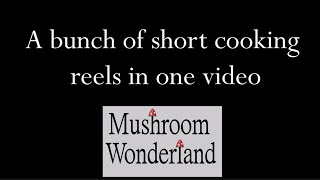 Wild Mushroom Recipes Compilation [upl. by Erinna]