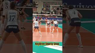 Keçiören Sigorta Shop Kadın Voleybol Takımından Ceren Servis Kullanıyor [upl. by Aurelea]