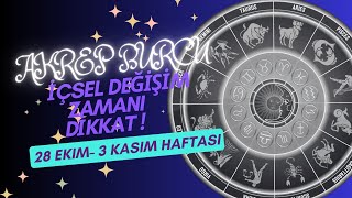 28 EKİM 3 KASIM HAFTASI AKREP BURCU BURÇ YORUMU  Astroloji [upl. by Otila]