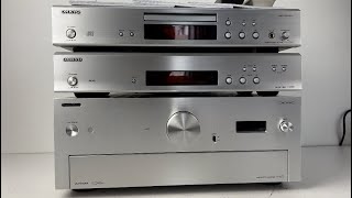 Onkyo A9070 Amplifier  DX7355 CD Player  T4355 Tuner [upl. by Drobman]