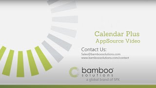 Calendar Plus AppSource Video [upl. by Ellenor]