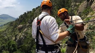 Malolotja Canopy Tour in Swaziland [upl. by Atinav]