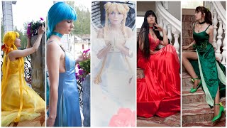 Sailor Moon cosplay 1 clip Silver Millenium  Military Academy Falling of the Moon Kingdom [upl. by Chrisoula]