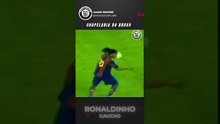 Chapelaria do Ronaldinho Gaucho  football ronaldinhobarcelona ronaldinho ronaldinho10 [upl. by Hahsia]