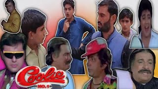 coolie No11995full hindi govind Karishma Kapoor quotkader khan spoof movie kalo badmaash [upl. by Godard712]