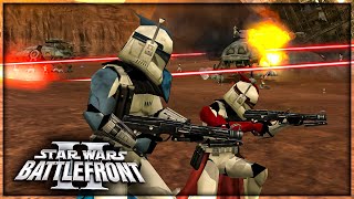 Star Wars Battlefront 2 Mod  Reforged  Geonosis Spaceport [upl. by Cuttie]