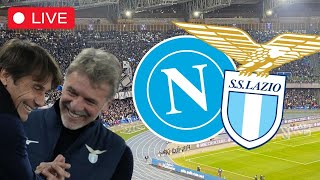 Napoli Lazio 01 🔴 Partita Serie A e LIVE REACTION con i tifosi napoletani [upl. by Yhtimit]