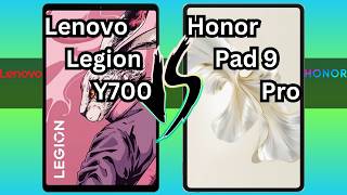 Lenovo Legion Y700 VS Honor Pad 9 Pro [upl. by Platon]