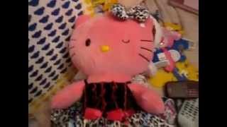 What i got at build a bear pink leopard hello kitty [upl. by Cornish178]