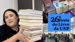 LIVROS QUE COMPREI BARATO NA FESTA DO LIVRO DA USP  bookhaul e percepções [upl. by Cristy]