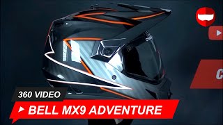 Bell MX9 Adventure Dalton Black Orange  ChampionHelmetscom [upl. by Sophronia]