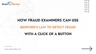 How Fraud Examiners Can Use Benford’s Law to Detect Fraud [upl. by Netsrik841]