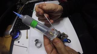 DIY Solder Paste Dispenser SMD PCB Part 3First use paste dispenser [upl. by Einafit3]