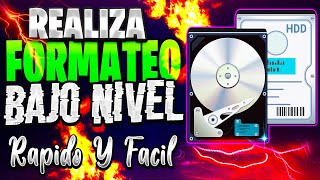 Como Hacer Un Formateo Bajo Nivel Disco Duro En 2023 ⚡💪 [upl. by Grenville]