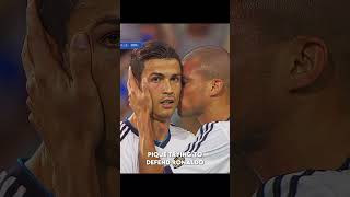 Piques SHOCKING Reaction to Ronaldos Skills [upl. by Roti]