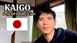 KERJA SIFT MALAM DI JEPANG SEBAGAI KAIGO parah ngantuk banget😴🇯🇵 [upl. by Aicemaj]