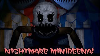 NIGHTMARE MINIREENA WANTS TO PLAY  Babys Nightmare Circus  PART 2 [upl. by Orford138]