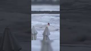 Woman Swept Out to Sea in Sochi as Boyfriend Tries to Save Her [upl. by Otreblanauj]