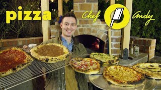 Homemade Pizza Night  Chef Andy [upl. by Eirbua93]