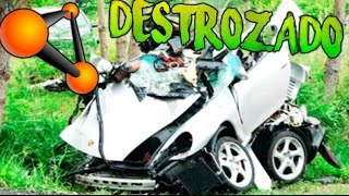 TOTALMENTE DESTROZADO  CAR PARKOUR EN BEAMNGDRIVE  Makiman [upl. by Satterlee]