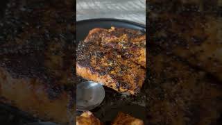 Cajun Salmon 🔥 food viral catering personalchef cookingathome recipes [upl. by Yerd]