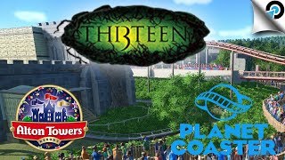 Thirteen  Alton Towers Planet Coaster [upl. by Aihsiym]