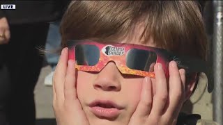 Bay Area reacts to solar eclipse [upl. by Znieh]