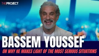 Bassem Youssef On Why He Makes Light Of The Most Serious Situations [upl. by Atnima]