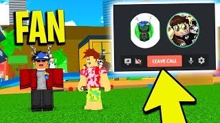 RECORDING ROBLOX WITH A FAN VOICE CHAT [upl. by Herald]