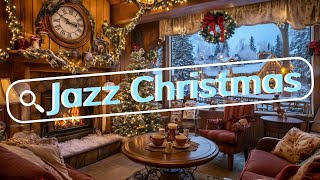 Cozy Paris Bedroom with Christmas Jazz Instrumental Music 🎄Relaxing Jazz Music for Woking Studying [upl. by Eanal551]