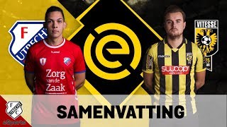 eDivisie  Speelronde 9 FC Utrecht vs Vitesse [upl. by Niatirb]