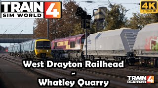 6C51 West Drayton Railhead to Whatley Quarry  Train Sim World 4 Cargo Pack Vol 2 DLC [upl. by Sirromaj121]