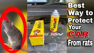 Best rat repellent spray for cars and bikes keeps rat away youtube viral support [upl. by Amena]