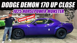 Dodge Demon Burnout [upl. by Livesay]