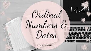 Ordinal Numbers amp Dates [upl. by Christophe754]