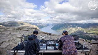 Einmusik b2b Jonas Saalbach live at Preikestolen in Norway for Cercle [upl. by Engapmahc]