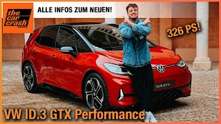 VW ID3 GTX Performance 2024 Alle Infos zum Facelift mit bis zu 326 PS Review  Test  Innenraum [upl. by Annayk162]