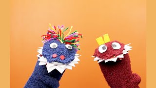 DIY Sock Puppets TOP CREATIVE IDEAS FOR OLD SOCKS  Everyday Crafts shorts [upl. by Anailuj]