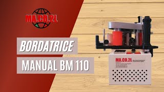 Bordatrice manuale BM 110 MACO2L [upl. by Anitra]